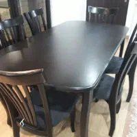 میز ناهار خوری با ۶ عدد صندلی سالم|میز و صندلی غذاخوری|رشت, رودباری|دیوار