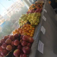 کارگرساده در میوه و سبزی فروشی