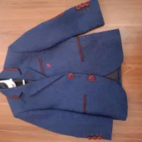 کت ترک و جلیقه بلوزو شلوارک مارک ترک وست طوسی|کفش و لباس بچه|ارومیه, |دیوار