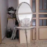 آینه کنسول و شمعدون