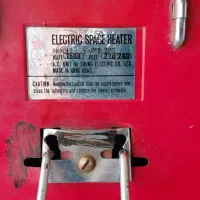 بخاری برقی ۲ شعله خارجی