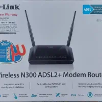 مودم دی لینک +ADSL2|مودم و تجهیزات شبکه|خرمآباد, |دیوار