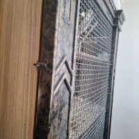 قفس چوبی بزرگ مخصوص پرنده یا کبوتر