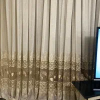 پرده حریرسالن پذیرایی
