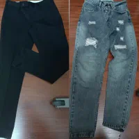 شلوار جین وپارچه ای