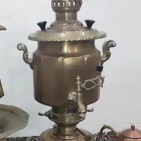 سماور قدیمی آنتیک سالم ومرتب 4لیتری