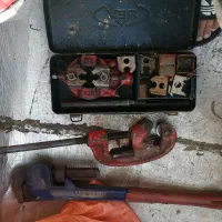 حدیده لوله و لوله بر واچار المانی وپمپ و پیستوله|ابزارآلات|ساوه, |دیوار