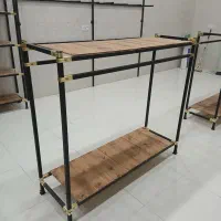 ساخت قفسه شلف رگال پروفیل بست چوب روسی (عبدی)|فروشگاه و مغازه|هشتگرد, هشتگرد قدیم|دیوار