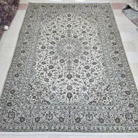 فرش دستباف دوعدد ۹ متری کاشان