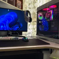 سیستم گیمینگ RTX3060 ti+مانیتور ۲Asus TUF 2K 170hz