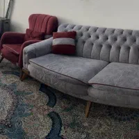مبلمان چستر، راحتی هشت نفره با میز|مبلمان خانگی و میز عسلی|مشهد, راه آهن|دیوار