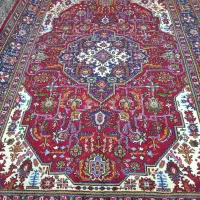 جفت فرش دستباف کارکرده