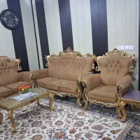 مبل سلطنتی ۷ نفره سالم|مبلمان خانگی و میز عسلی|ایذه, |دیوار