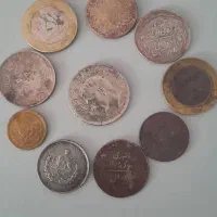 سکه ۵۰دیناری و ۵تومنی|کلکسیون سکه، تمبر، اسکناس|گرگان, |دیوار