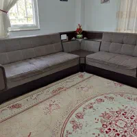 یک دست مبلمان ال سالم با قیمت مناسب