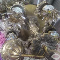 لوستر برنجی|لوستر و چراغ آویز|مشهد, کوی المهدی|دیوار