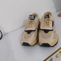 کتونی کرم مشکی