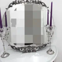 آینه کنسول شمعدان