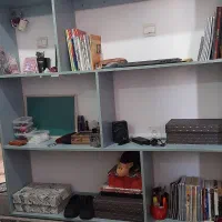 قفسه کتابخانه