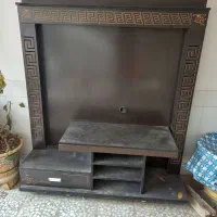 میزتلویزیون چوبی