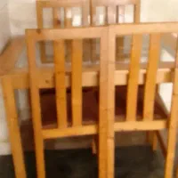 میزنهارخوری۴نفرهسالمتمیز|میز و صندلی غذاخوری|سلمانشهر, |دیوار