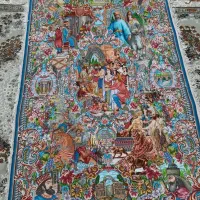 فرش دستبافت|تابلو فرش|کرمانشاه, |دیوار