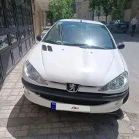 پژو ۲۰۶ کم کار.بدون رنگ.مدل ۹۶.کارمندی