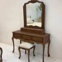 سرویس خواب کویین فرانسوی چوب راش|تخت و سرویس خواب|کرمانشاه, |دیوار