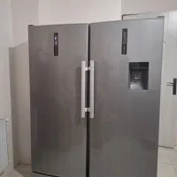 یحپخچال فریزر دوقلو رنگ سیلور|یخچال و فریزر|کرج, سی متری صنعتکاران|دیوار