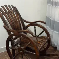 صندلی چوبی راک