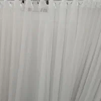 پرده حریر با زیرپرده