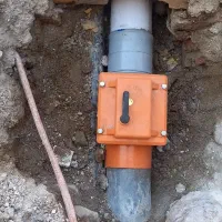 نصب شیر یکطرف از ورود موش وسوسک به داخل خانه