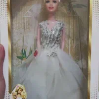 عروسک باربی با لباس عروس
