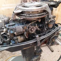 موتورقایق یاماها25اسب ژاپن اصل درجه 1