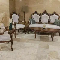 مبلمان پرمنبت وسلطنتی|مبلمان خانگی و میز عسلی|علیآباد کتول, |دیوار