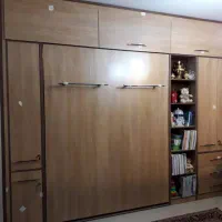 تخت تاشو دیواری با ضمانت 10 ساله|تخت و سرویس خواب|اصفهان, قهجاورستان|دیوار