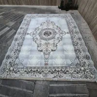 سه عدد فرش نو ست با یک عدد مبل سلطنتی نه نفره
