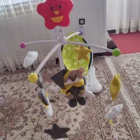 پشه بندنوزادوآویزموزیکال تخت|اسباب و اثاث بچه|نهاوند, |دیوار