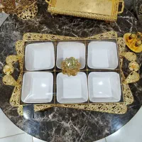 فروش عمده ظروف عربی طلایی به قیمت فاکتور|ظروف سرو و پذیرایی|شیراز, تندگویان|دیوار
