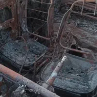 خودرو ساینا ‌‌s چپ شده وسوخته برای فروش|خودرو سواری و وانت|بندر ماهشهر, |دیوار