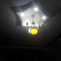 لوستر ۳شعله درحد