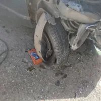 پژو جی ال ای ۸۴تصادفی|خودرو سواری و وانت|تاکستان, |دیوار