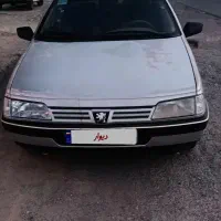 پژو 405 نقره ای مدل 89 دو گانه سوز  کارخانه