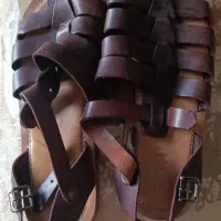 صندل تابستانه چرمی