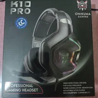 هدست سیمی گیمینگ RGB اونیکوما مدل K10 PRO