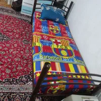 تخت خواب یکنفره بهمراه تشک