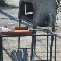 منقل کبابی همراه بافن