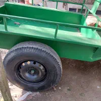 تیلرکشاورزی خشک با تمام ادوات وبارکش|ماشین‌آلات صنعتی|سیاهکل, |دیوار