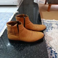 نیم بوت اصل چرم