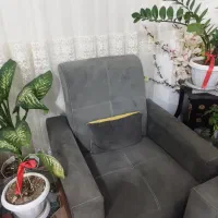 مبل راحتی هفت نفره تمیز و سالم|مبلمان خانگی و میز عسلی|محمدیه-قزوین, |دیوار